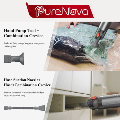 PureNova™B1 LITE 3-in-1 Handheld Vacuum Cleaner, Gray