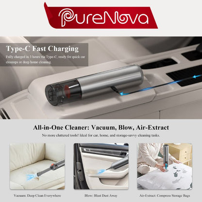 PureNova™B1 LITE 3-in-1 Handheld Vacuum Cleaner, Gray