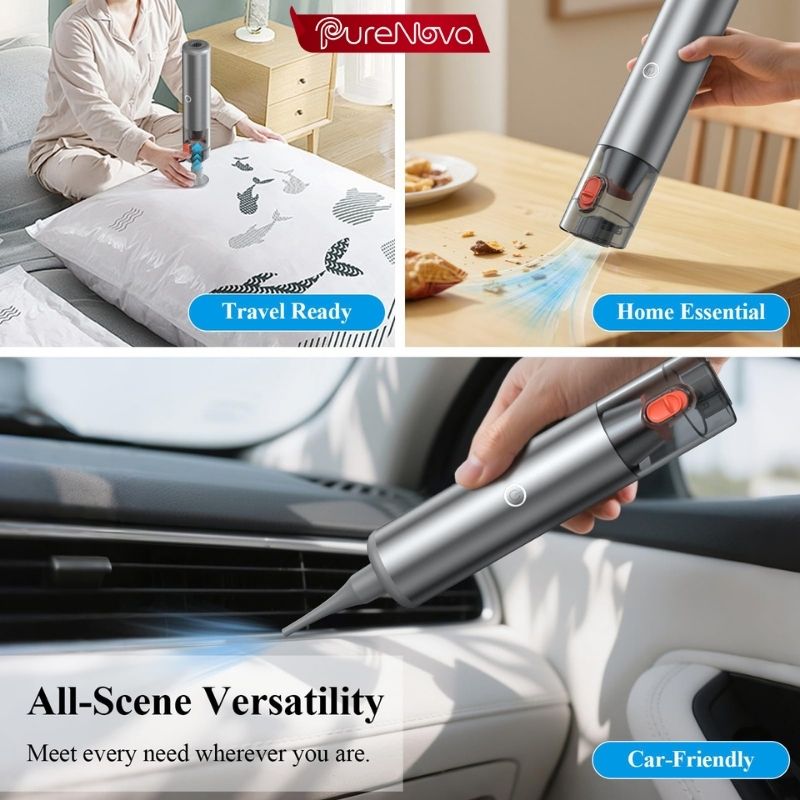 PureNova™B1 LITE 3-in-1 Handheld Vacuum Cleaner, Gray